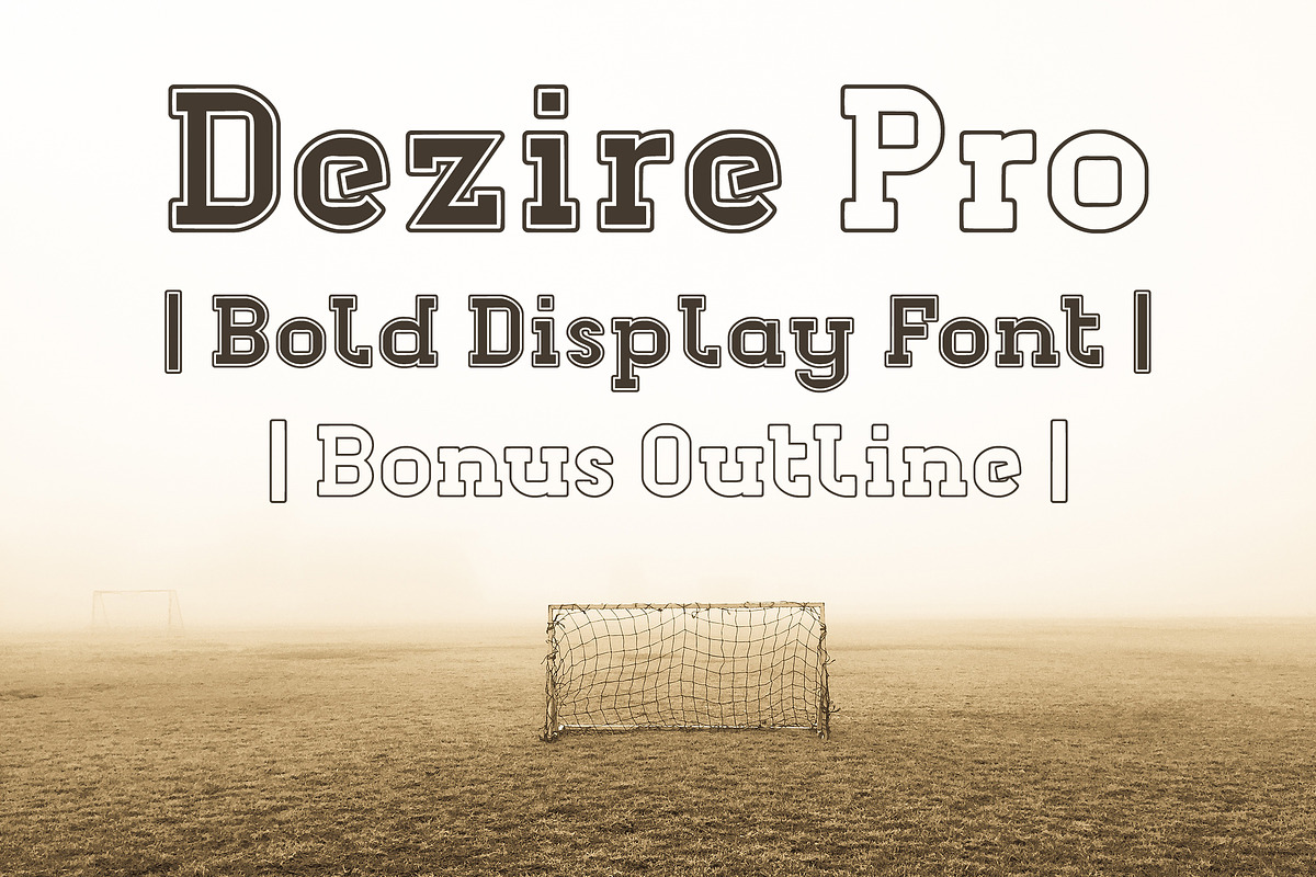 Dezire Pro in Slab Serif Fonts - product preview 8