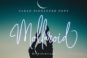 Mollaroid | Signature Font