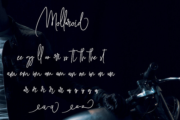 Mollaroid | Signature Font in Script Fonts - product preview 7