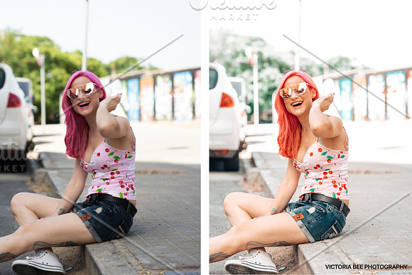 5 Mobile Presets SUMMER PUNCH in Photoshop Plugins - product preview 6