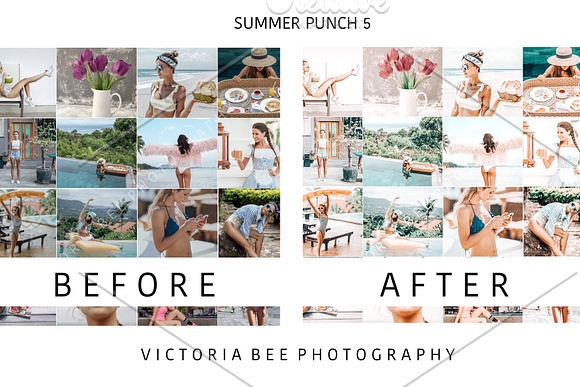 5 Mobile Presets SUMMER PUNCH in Photoshop Plugins - product preview 8