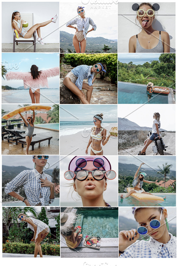 5 Mobile Presets SUMMER PUNCH in Photoshop Plugins - product preview 10