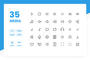 Media - Icons Pack