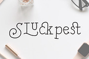 Sluckpest Font