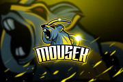 Mousek - Mascot & Logo Esport