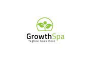 Growth Spa Logo Template