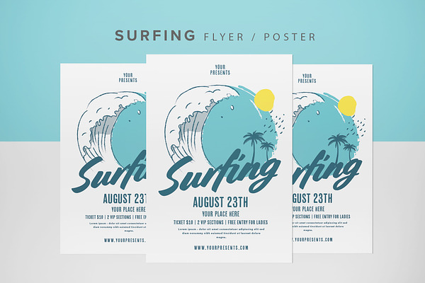 Surfing Flyer