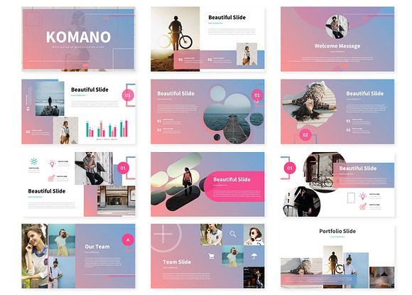 Komano - Google Slide Template in Google Slides Templates - product preview 1