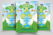 Happy Earth Day Poster Templates