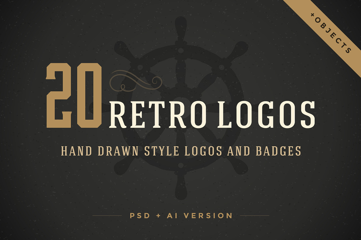 20 hand drawn logos in Logo Templates - product preview 8