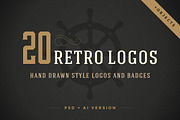 20 hand drawn logos