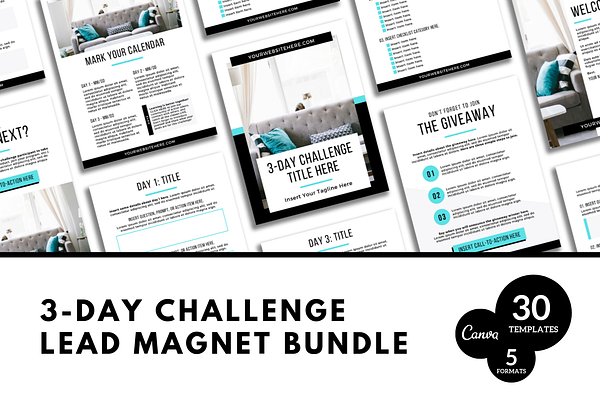 3 Day Challenge Lead Magnet Bundle