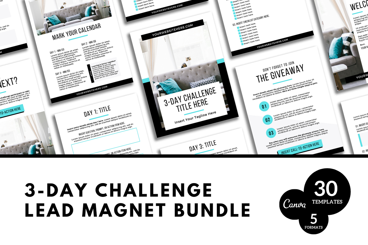 3 Day Challenge Lead Magnet Bundle in Email Templates - product preview 8