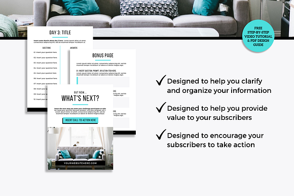 3 Day Challenge Lead Magnet Bundle in Email Templates - product preview 4