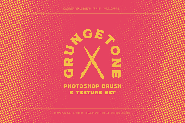 Grungetone - Halftone Brushes