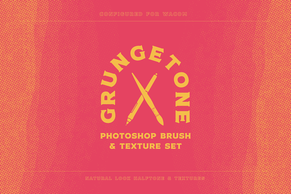 Grungetone - Halftone Brushes in Add-Ons - product preview 8