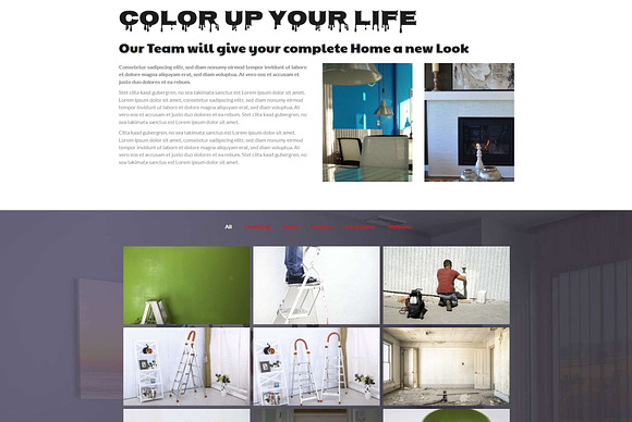 Colorpro - Painting Company Theme in WordPress Themes - product preview 1