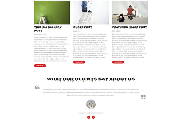 Colorpro - Painting Company Theme in WordPress Themes - product preview 2