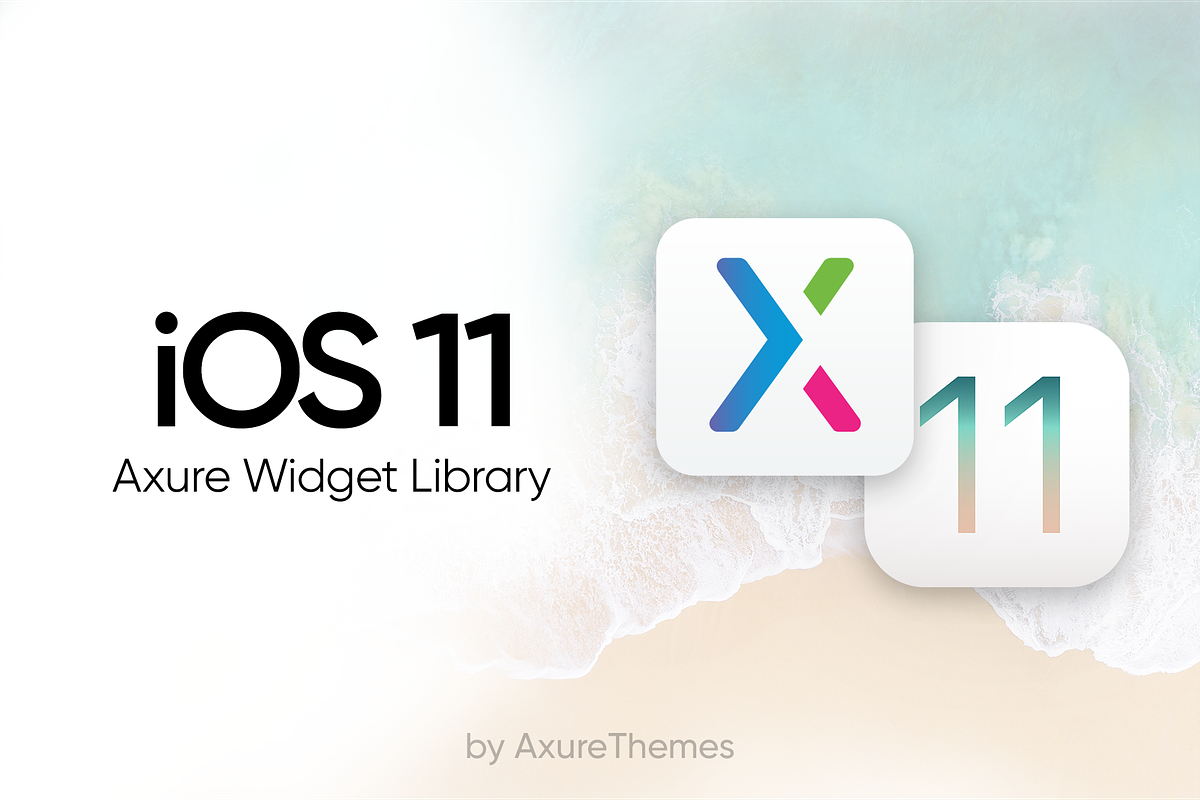 iOS 11 Axure Widget Library in UI Kits and Libraries - product preview 8