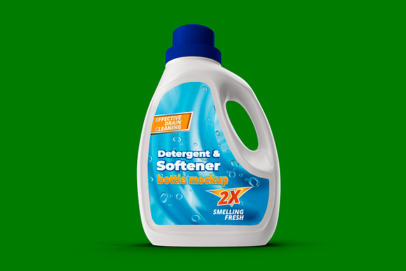 Detergent Bottle Mockup in Templates - product preview 8