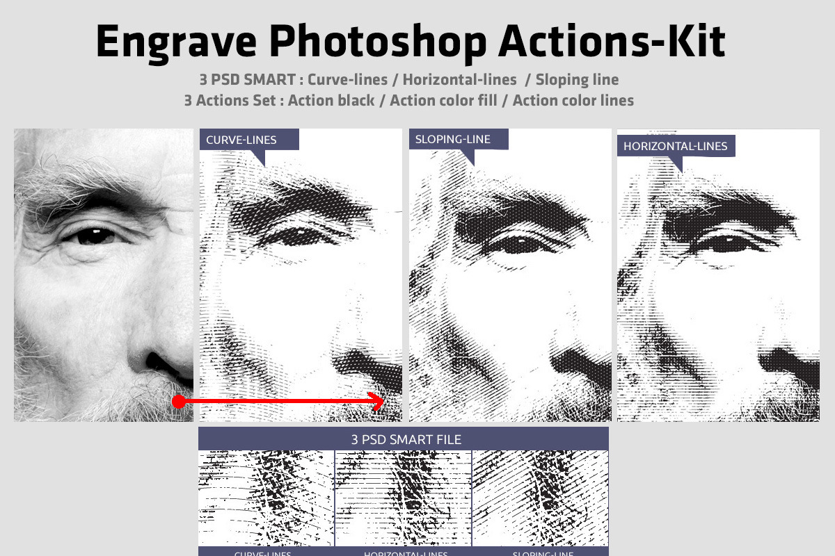 Sketch Photoshop Action in Add-Ons - product preview 8