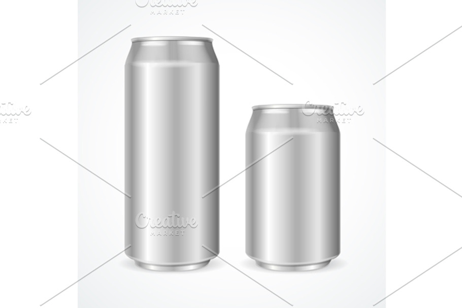 Aluminum Cans. Vector in Objects - product preview 8