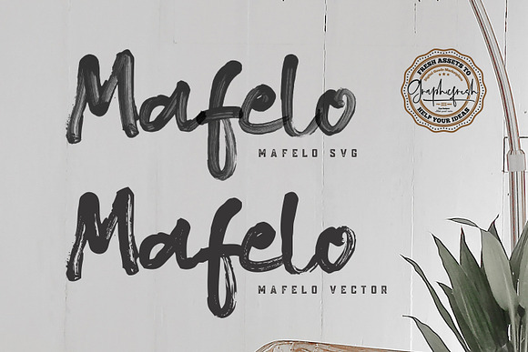 Mafelo SVG Font in Display Fonts - product preview 6