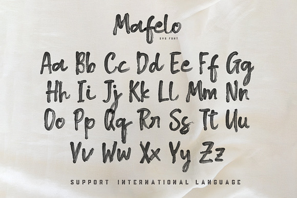 Mafelo SVG Font in Display Fonts - product preview 7