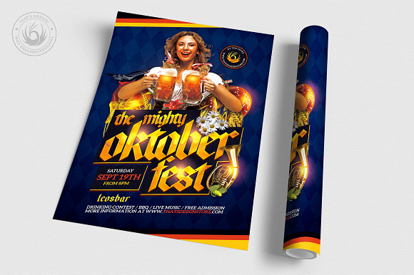 Oktoberfest Flyer Template V11 in Flyer Templates - product preview 2