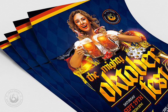 Oktoberfest Flyer Template V11 in Flyer Templates - product preview 4