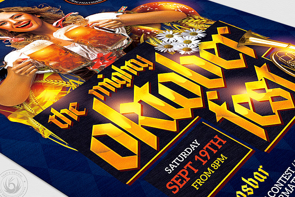 Oktoberfest Flyer Template V11 in Flyer Templates - product preview 5