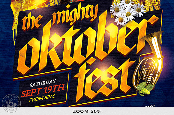 Oktoberfest Flyer Template V11 in Flyer Templates - product preview 6