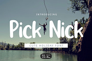 Pick Nick Holiday Font