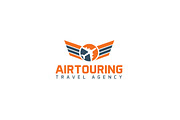 Airtouring Travel Agency Logo Templa