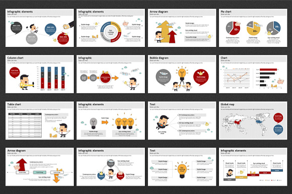 Business Man in Presentation Templates - product preview 1