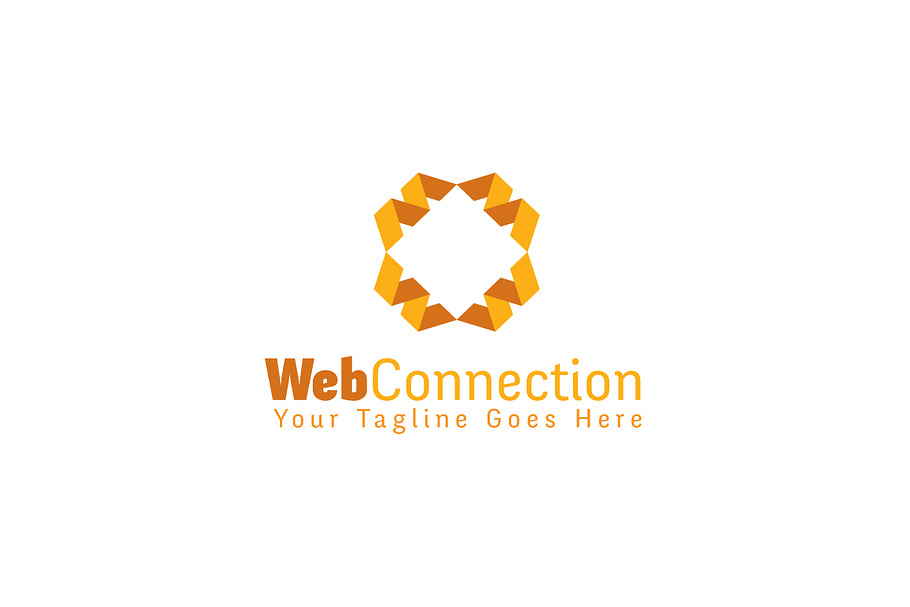 Web Connection Logo Template in Logo Templates - product preview 8