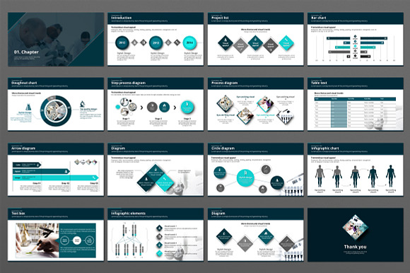 Research and Development in PowerPoint Templates - product preview 1