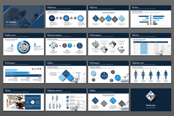 Research and Development in PowerPoint Templates - product preview 2
