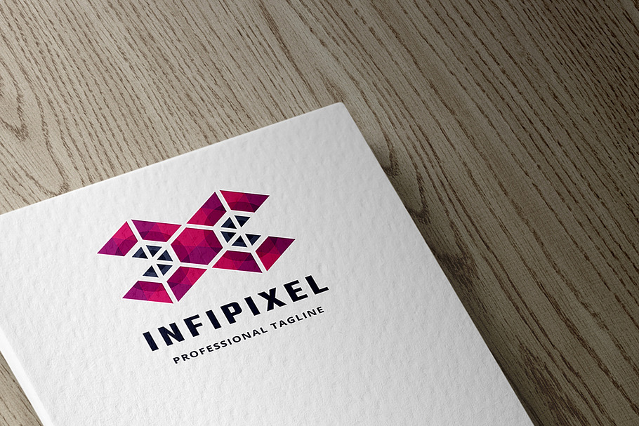 Infinity Pixel Logo in Logo Templates - product preview 8