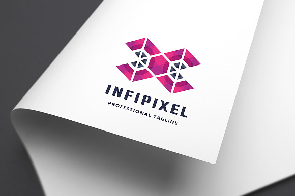 Infinity Pixel Logo in Logo Templates - product preview 2