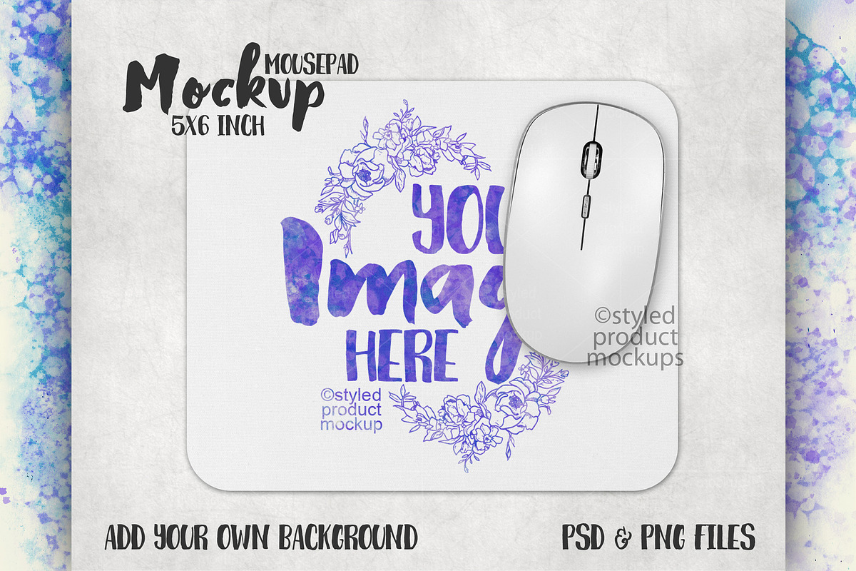 Rectangle mousepad mockup in Product Mockups - product preview 8