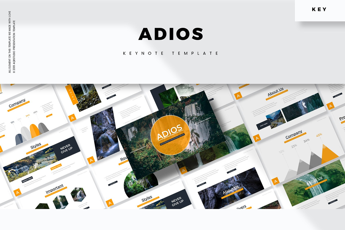 Adios - Keynote Template in Keynote Templates - product preview 8