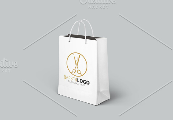 Barber Logo in Logo Templates - product preview 4