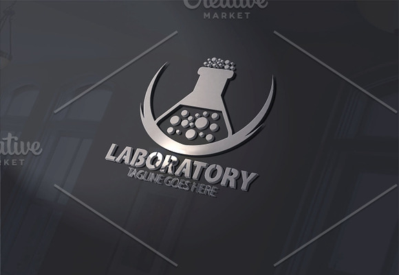 Laboratory Logo in Logo Templates - product preview 3
