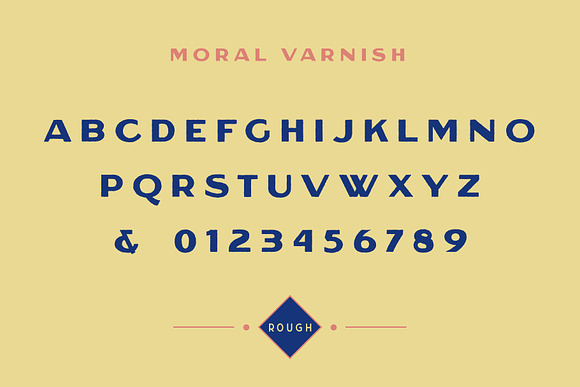 Moral Varnish Sans Serif & Stencil in Fonts - product preview 3