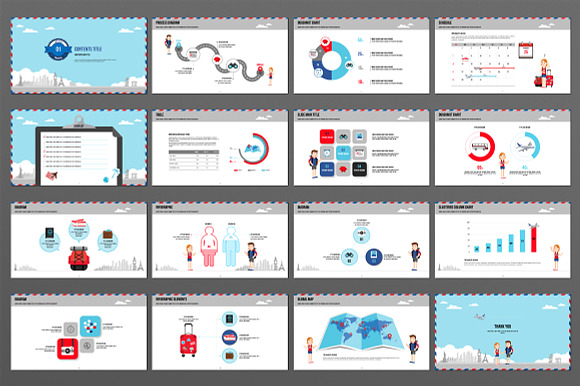 Travel in Presentation Templates - product preview 1