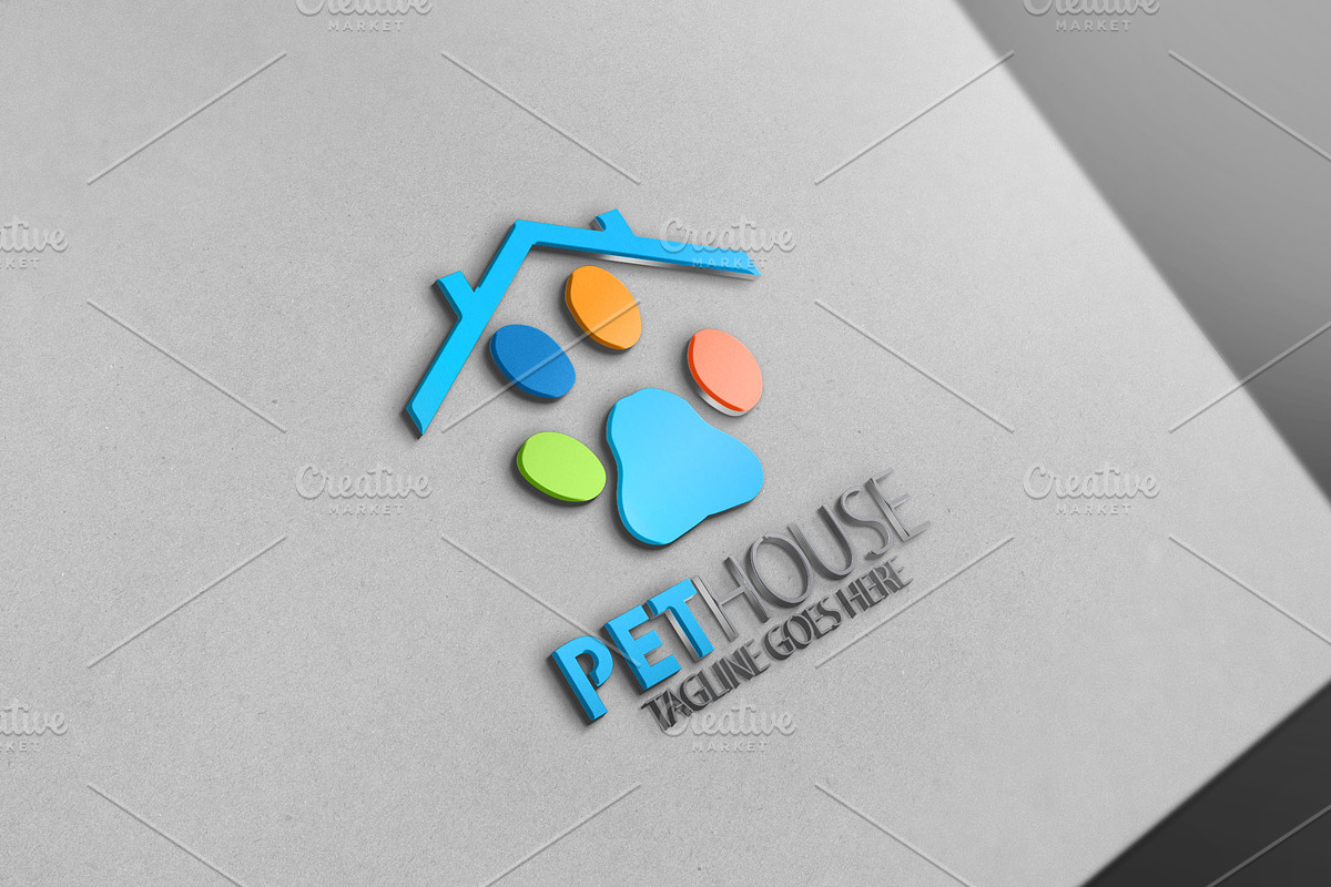 Pet House Logo in Logo Templates - product preview 8