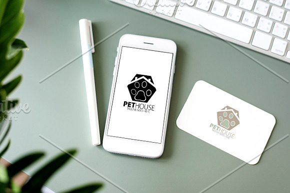 Pet House Logo Version2 in Logo Templates - product preview 1
