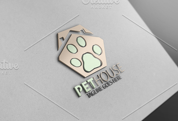 Pet House Logo Version2 in Logo Templates - product preview 3