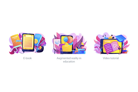 Education concept illustrations in UI Kits and Libraries - product preview 12